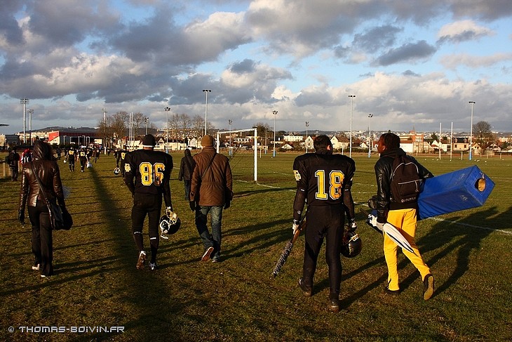 Thomas Boivin Fr Foot US L opards De Rouen VS Pygargues De Troyes